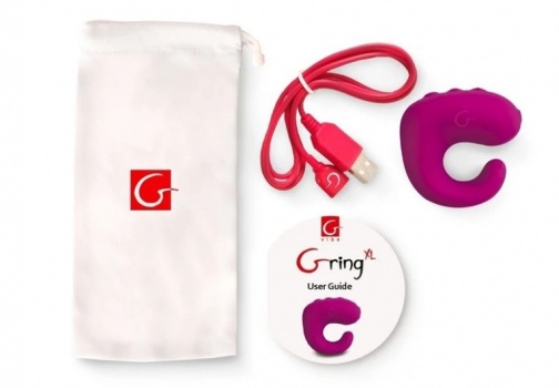 Gvibe - Gring 手指震动器 - 莓粉色 照片