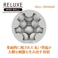 T-Best - Reluxe Mini Ball Masturbator - Orange photo