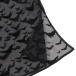 Ohyeah - 蝙蝠图案连身裙连吊袜带 - 黑色 - 中码 照片-10