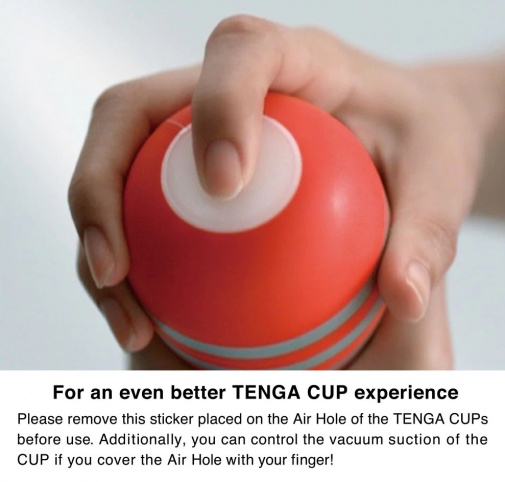 Tenga - U.S. Original Vacuum Cup 2Gen - Red photo