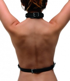 Strict - Female Chest Harness - Black photo