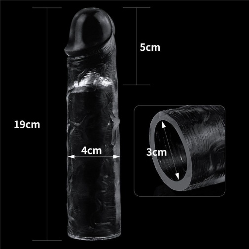 Lovetoy - Flawless Penis Sleeve Add 2'' - Clear photo
