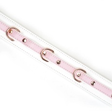 Liebe Seele - Fairy Goat Leather Collar - Pink photo