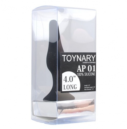 Toynary - AP01 Anal Plug 2.4cm - Black photo