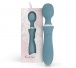 Bloom - Orchid Wand Vibrator - Blue photo-12