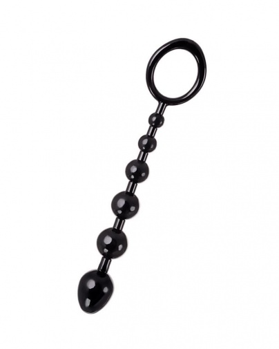 A-Toys - Anal Beads S-Size - Black photo