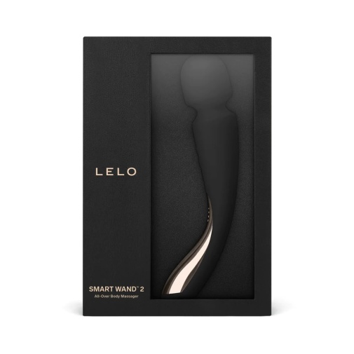 Lelo - Smart Wand 2 按摩棒 中碼 - 黑色 照片