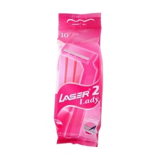 Laser - Ladies Disposable Razor 10's Pack photo