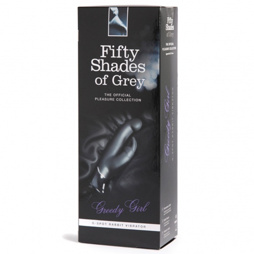 Fifty Shades of Grey - Greedy Girl G-Spot Rabbit Vibrator - Black photo