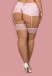 Obsessive - Girlly Stockings - Pink - XXL photo-6