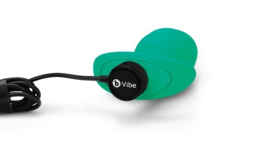 B-Vibe - Twist Texture Plug - Green photo
