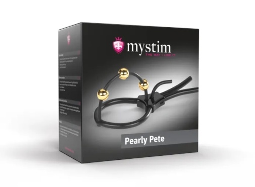 Mystim - Pearly Pete E-Stim Corona Penis Strap photo