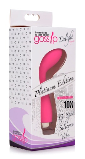 Gossip - Delight G点按摩棒 - 粉红色 照片