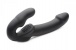 Strap U - Evoke Super Charged Vibrating Strapless Dildo - Black photo-4