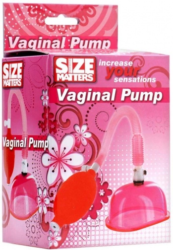 Size Matters - Vaginal Pump Kit - Red photo