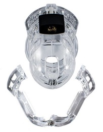 Locked in Lust - Vice Mini V2 Chasity Cage - Clear photo
