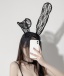 SB - Lace Bunny Ears - Black photo-5