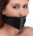Strict - Leather Covered Ball Gag - Black photo-2