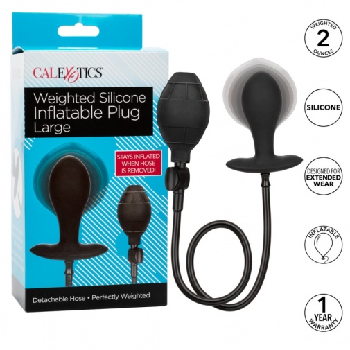 CEN - Weighted Inflatable Plug L - Black photo