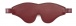 Liebe Seele - Leather Blindfold - Wine Red photo-4