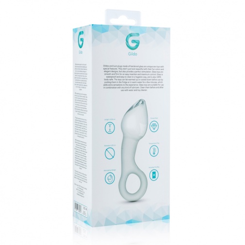 Gildo - Glass Prostate Plug No.13 - Clear photo