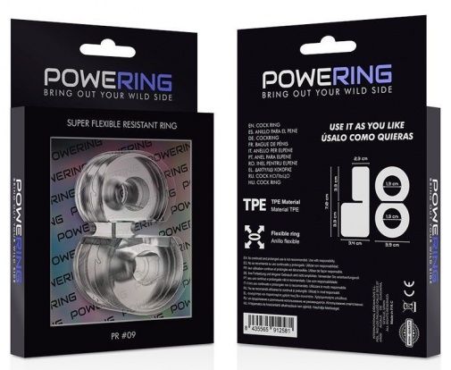 Powering - Super Flexible Resistant Ring PR09 - Clear photo