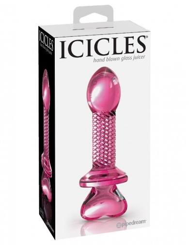 Icicles - 玻璃按摩器82號 - 粉紅色 照片