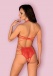 Obsessive - Rediosa Crotchless Teddy - Red - L/XL photo-6