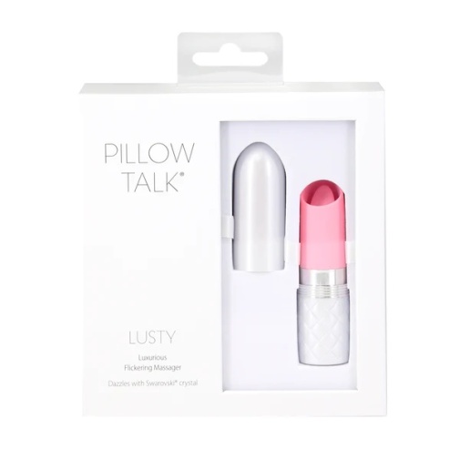 Pillow Talk - Lusty Flickering Massager - Pink photo