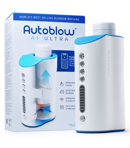 Autoblow - AI Ultra Masturbator - White  photo