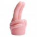 Wand Essentials - Pleasure Pointer Two Finger Wand Attachment - Pink photo