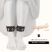 Coquette - Vegan Ankle Cuffs - Black photo-5