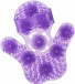 Simple & True - Roller Ball Massage Glove - Purple photo-3