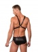 Allure - Ring Harness & Thong - Black - S/M photo-2