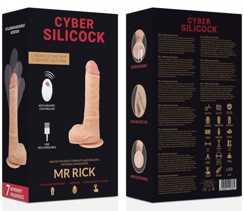 Cyber Silicock - Mr Rick Up&Down Vibro Dildo photo