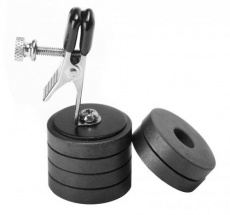 Master Series - Onus Nipple Clip w/Magnet Weights photo