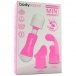 Bodywand - Rechargeable Mini Wand w/Attachments - Pink photo-6