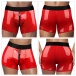 Lovetoy - Chic Strap-On Shorts - Red - M/L photo-5