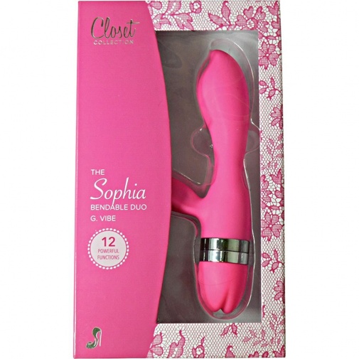 Closet Collection - Sophia Bendable Duo G Vibe - Pink photo