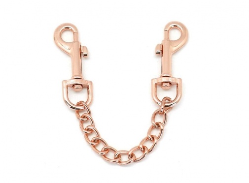 Liebe Seele - Rose Gold Ankle Cuffs photo