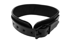 Rouge - Leather Collar - Total Black photo