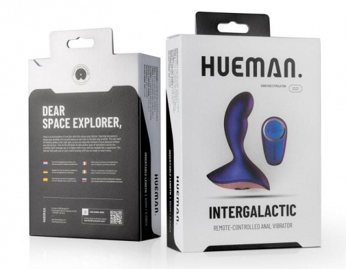 Hueman - Intergalactic Anal Vibrator - Purple photo