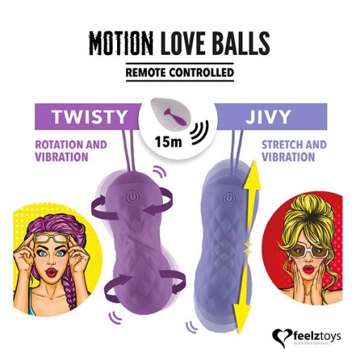 Feelztoys - Remote Controlled Motion Love Balls Jivy photo