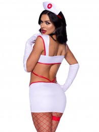 Leg Avenue - Heartstopping Nurse Costume - White - M photo