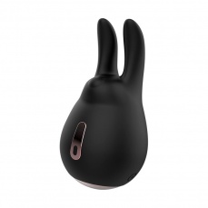 Coquette - Bunny Clitorial Stimulator - Black photo