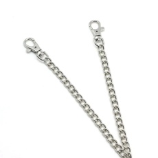 Liebe Seele - Bull Nose Nipple Clamps w Chain - Silver photo
