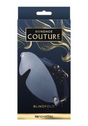 NS Novelties - Bondage Couture Blind Fold - Black photo