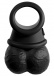 King Cock - Crown Jewels Weighted Balls - Black photo-3