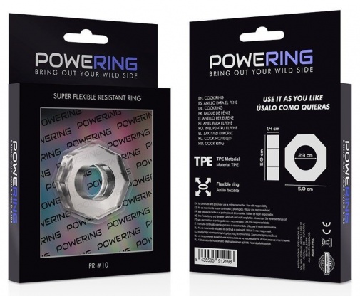 Powering - Super Flexible Resistant Ring PR10 - Clear photo