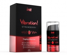 INTT - Vibration! Strawberry Tingling Gel - 15ml photo